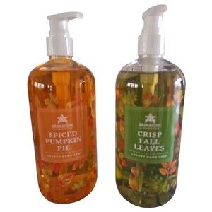 Fall Holiday Soaps- Lot Of 2 Crisp Fall Leaves & Spiced Pumpkin Pie